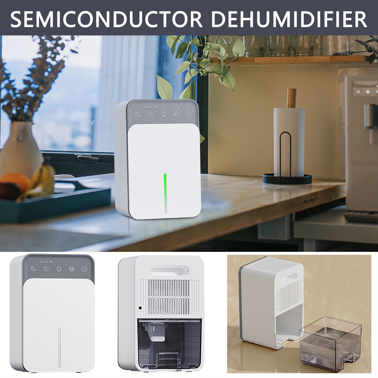 PEONAVET The Dehumidifier The Dehumidifier Semiconductor Dehumidifier Household Bedroom Dehumidifier Small Basement Dehumidifier Absorption Dehumidifier