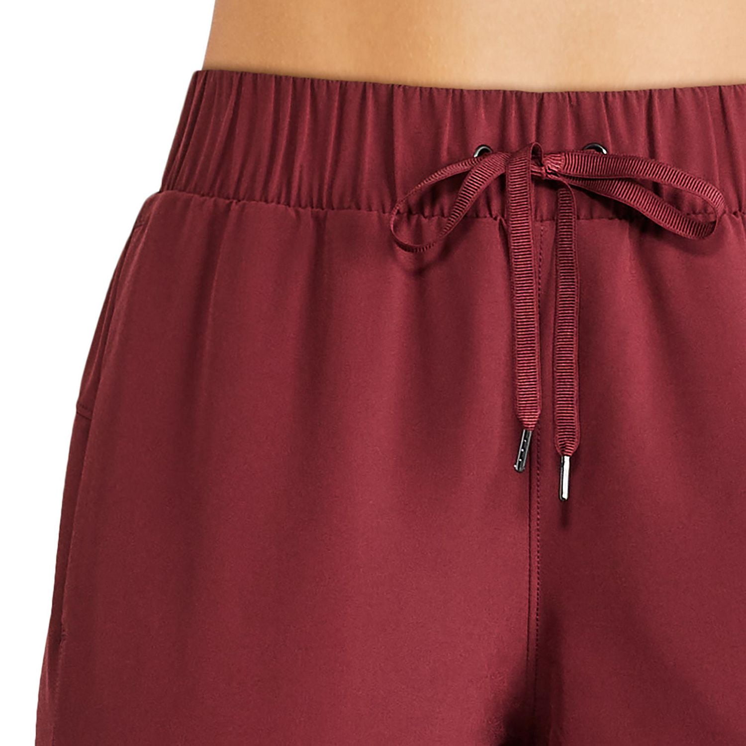 Jogger tissé avec revers côtelés Athletic Works pour femmes