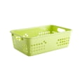 thumbnail image 2 of PRETXORVE Small Desktop Storage Basket European Blue Remote Control Storage Household Drains Basket, 2 of 6