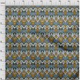 thumbnail image 3 of oneOone Polyester Lycra Fabric Diamond & Swirl Ikat Print Fabric By Yard 56 Inch Wide, 3 of 4