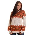 thumbnail image 2 of 3D Turkey Ugly Holiday Sweater for Adults, 2 of 8