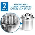 thumbnail image 3 of 2-Pack 11-Inch Pressure Cooker Canner Rack / Canning Rack for Pressure Canner - Stainless Steel, 3 of 4