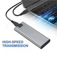 thumbnail image 4 of MesaSe M.2 SATA SSD Enclosure M.2 NGFF To USB 3.0 SSD Case External Aluminum Alloy High Speed Hard Drive Box For Windows XP, 4 of 8