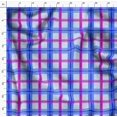 thumbnail image 3 of Soimoi Japan Crepe Satin Fabric Check Check Fabric Prints By Yard 42 Inch Wide, 3 of 4