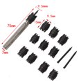 thumbnail image 4 of Yeacher Weld Cutter Set 13Pcs 3/8'' Rotary Weld Cutter Remover Drill Bits Tool for Power Drill Welding, 4 of 6