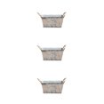 thumbnail image 1 of VONKY Retro Iron Plants Flower Bucket Planter Metal Vase Home Decor Pail Flower M 3Set, 1 of 6