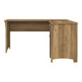 thumbnail image 4 of Bush Furniture Salinas L Shaped Desk with Storage, 60W, Reclaimed Pine, 4 of 11