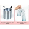thumbnail image 4 of 80x100mm Giant Magic Rainbow Metal Slinkys Spring Big Classic Walking Jumbo Steel Toy Spring, 4 of 5