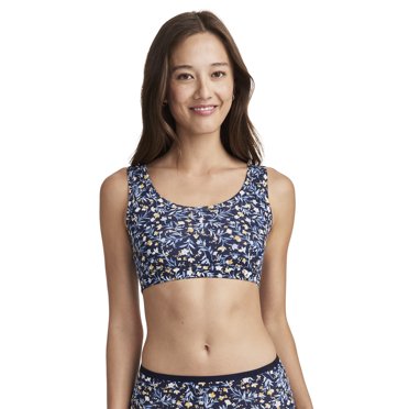 Jockey Soutien-Gorge Léger à Bretelles Débardeur Extensible en Coton Biologique pour Femmes