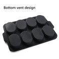 thumbnail image 2 of Silicone 8 Cavities Oval Shape Cake Mold DIY Perforated Cake Baking Mould Kitchen Baking Tool, 2 of 10