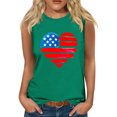 thumbnail image 1 of LSLJS Womens Tank Tops Independence Day Graphic Tank Tops Summer Casual Loose Tanks Music Vacation Tank, Womens Tank Tops, 1 of 4