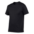 thumbnail image 4 of TIEVOSA T-Shirt pour Homme Ultra Doux Blanc Uni T-Shirt à Col Rond Décontracté Basique pour Homme, 4 of 4