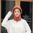 thumbnail image 3 of ORUYROP Women Winter Thick Beanie Hat Ski Ear Flaps Caps Dual Layered, 3 of 7