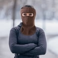 thumbnail image 1 of Openpig Ski Mask, Winter Fleece Mask, Warm Mask, Winter Fleece Ski Mask for Women, Winter Riding Windproof Mask, Face Mask for Men and Women – Skiing, Snowboarding, Motorcycle, 1 of 5
