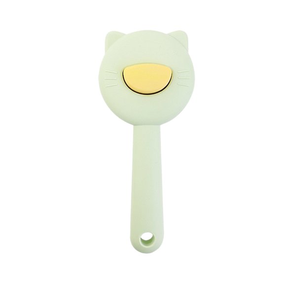 Twfbrm Pet Supplies Pet Comb Stainless Steel Needle Massage Cleaning Needle Comb Hair Removal Brush Portable One Click Self Cleaning Comb Grooming Tools for Cats Dogs