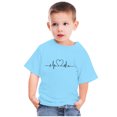 thumbnail image 4 of MeetoTime T-shirt en Coton pour Tout-Petits Garçons Filles Mignon Col Rond Imprimé Saint-Valentin Manches Courtes Été, 4 of 4