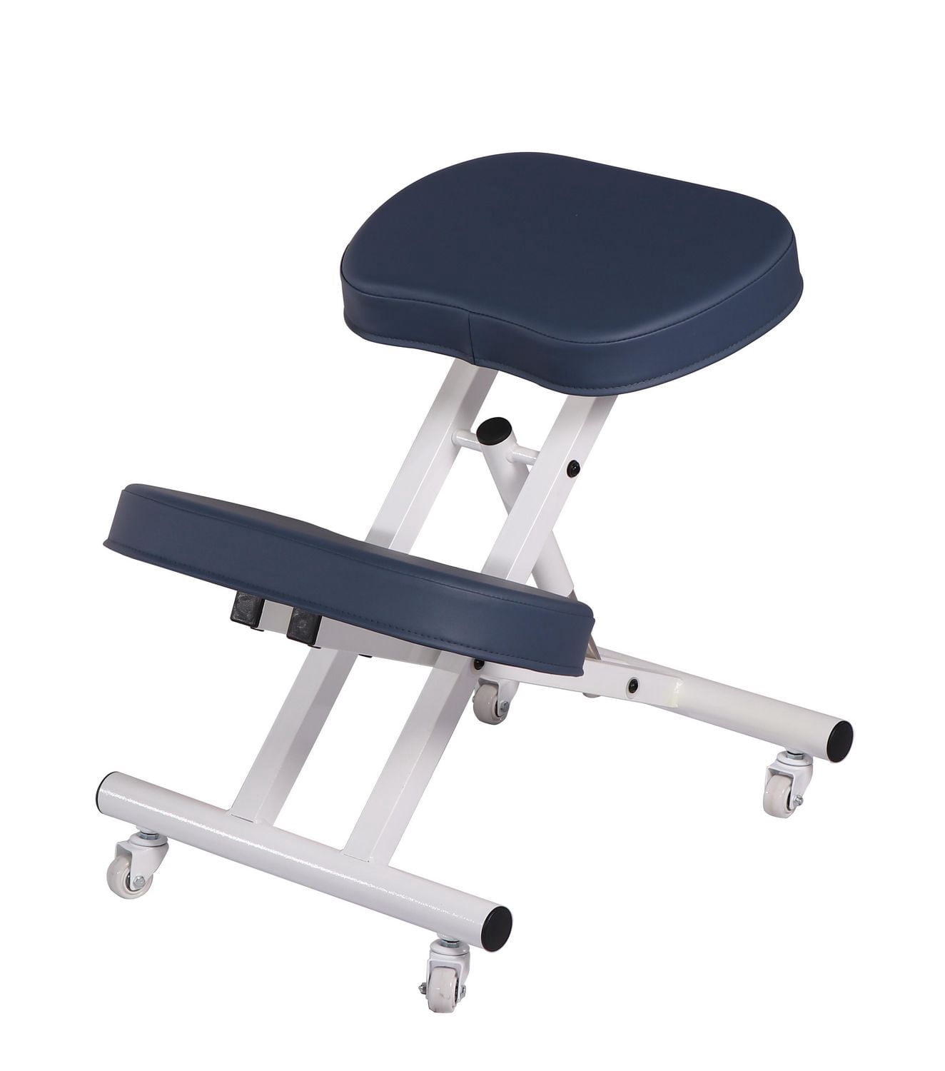 Master Ergonomic Steel Kneeling Chair PREFECT FOR Home, Office & Meditation with Royal Blue