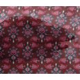 thumbnail image 4 of oneOone Viscose Chiffon Fabric Floral & Paisley Block Printed Fabric 1 Yard 42 Inch Wide, 4 of 4