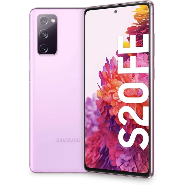 Refurbished Samsung Galaxy S20 FE 5G - 256GB – Cloud Lavender – 12MP Triple Rear & 32MP Front Camera - Fully Unlocked Smartphone - Excellent Condition