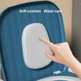 thumbnail image 3 of Bedside Commode Chair, Portable Wider Armrests Commode Chair For Toilet Anti Slip Silent Folding Lid  For Pregnant, 3 of 8