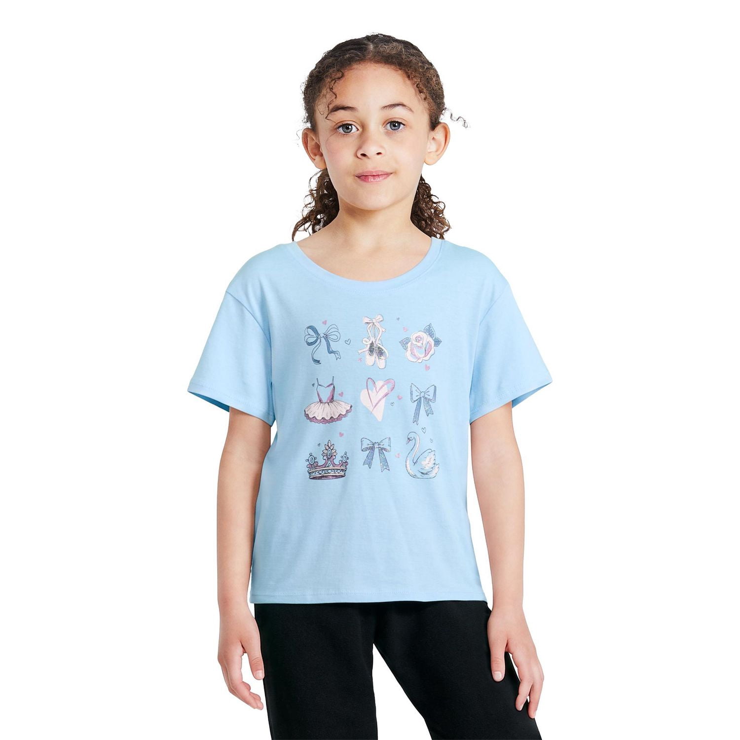George Girls' Graphic T-Shirt
