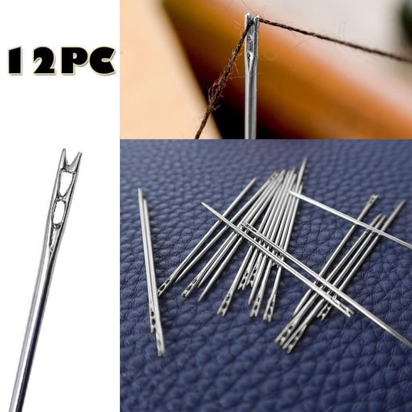 Sewing Hand Simple Needles Sewing Embroidery 12PCS -Threading Thick Big ArtsCrafts & Sewing, Home and Living Gift, Everyday Home Use