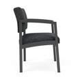 thumbnail image 4 of Lenox Steel Reception Waiting Oversize Guest Chair / Charcoal Steel / Dark Gray, 4 of 5