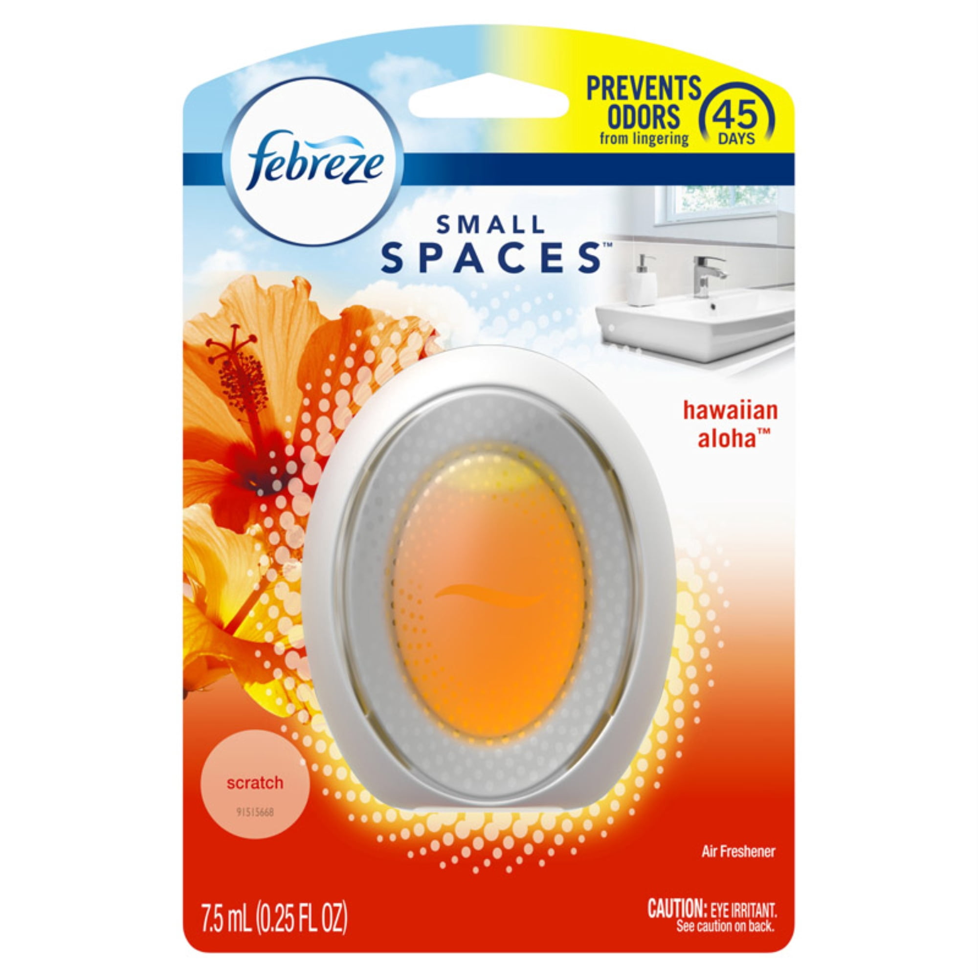 Assainisseur d’air Febreze Small Spaces, Hawaiian Aloha