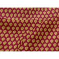 thumbnail image 4 of oneOone Viscose Jersey Fabric Floral & Flying Swan Block Printed Fabric 1 Yard 60 Inch Wide, 4 of 5