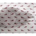 thumbnail image 4 of oneOone Viscose Chiffon Fabric Dachshund Dog Printed Fabric 1 Yard 42 Inch Wide, 4 of 4