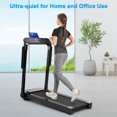 thumbnail image 2 of Costway Tapis Roulant Pliant Ultra Mince et Léger, Machine de Marche Sans Installation pour le Gym, 2 of 10