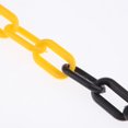 thumbnail image 3 of jinwen Plastic Chain - - Warning - Crowd Control - 6mm X 3.8 Meter Roll - Black + Black + Yellow, 3 of 7