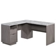 thumbnail image 1 of Sauder East Rock L-Desk, Ashen Oak, 431764, 1 of 9