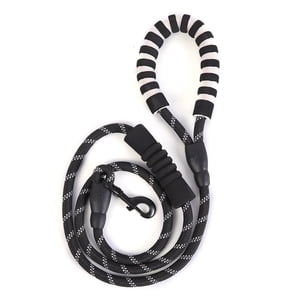 EGNMCR Pet Leashes Dog Leash With Padded Handle Reflective Nylon Rope Leashes For Large Dogs Dog Leash