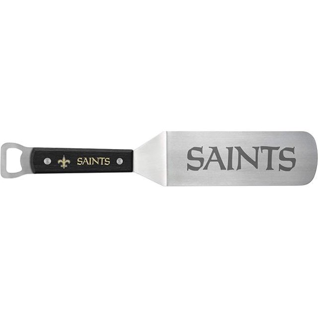 Collection BBSNFL2001 NFL New Orleans Saints Spatule de Barbecue avec Décapsuleur