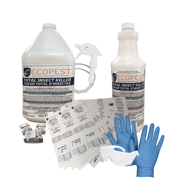 ECOPEST - Trousse de Contrôle TOTAL des Insectes pour la Maison et le Jardin avec consultation Virtuelle Gratuite