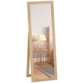 thumbnail image 1 of HOMCOM 58"x 20" Full Length Mirror, Floor Standing Mirror, Dressing Mirror, 1 of 10