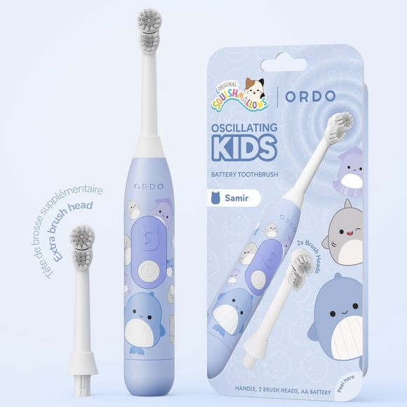 Brosse à dents pour enfants Ordo oscillante à piles – Squishmallows Samir