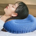 thumbnail image 1 of Oreiller de Camping, Oreiller Gonflable Confortable pour Camping et Randonnée, Lavable pour Voyage, 1 of 8