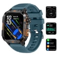 thumbnail image 1 of Smart Watch Compass Altitude Air Pressure Monitor IP68 Waterproof with Led Flashlight 600mAh 20 Days Fitness Smartwatch for Android Ios Women Men Watch, 1 of 18