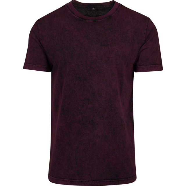 Build Your Brand T-Shirt Délavé à l'Acide pour Hommes