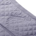 thumbnail image 5 of Bienzoe Women Casual Quilted Sleeveless Light Weight Vest Stretch Rib Gray S, 5 of 5
