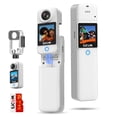 thumbnail image 3 of SJCAM C300 Action Camera 4K 30FPS 6-Axis Gyro Stabilization 30M Waterproof 1.3″ Touch Screen 154° Wide Angle 8X Digital Zoom  (White), 3 of 7