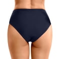 thumbnail image 2 of Women's High Waisted Bikini Bottom Full Coverage Bathing Suits Bottoms Tummy Control Swim Bottom Briefs, 2 of 8