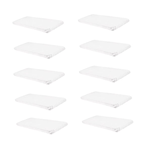 Milaget 10 Pieces Disposable Bed Sheets for Massage Table Bed Table Cover for Hotels 220x235cm