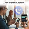 thumbnail image 3 of AI Translation Earbuds Real Time, 164 Language Translator Earbud, 3 in 1 Noise Canceling  IP4 Water Proof Translator Earbuds with 7 Translation Modes 36H Playtime, 3 of 7