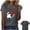 #01 Gray, variant on Amzcrzy Maple Leaf T Shirts for Women Fahsion Crew Neck Short Sleeve Graphic Tees Casual Holiday Summer Tops S