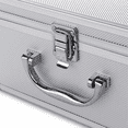 thumbnail image 4 of Foam Tool Box Organizer Aluminum Suitcase Tool Case for -Hardware Toolbox Storage Boxes 23X15X12.5Cm,1 * Foam Tool Box,Silver, 4 of 6