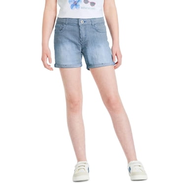 Short en denim mi-long imprimé George pour filles