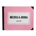 thumbnail image 1 of Darling Souvenir Pink Floral Wedding Guest Book Hardbound Guest Sign-In Book Guest Registry Guestbook-9 x 12 Inches, 1 of 5